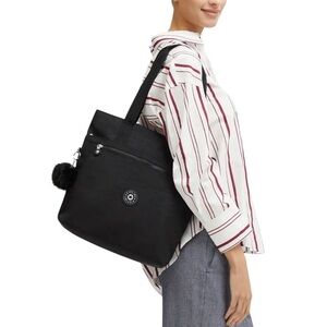 Kipling Anris Black Tote Bag